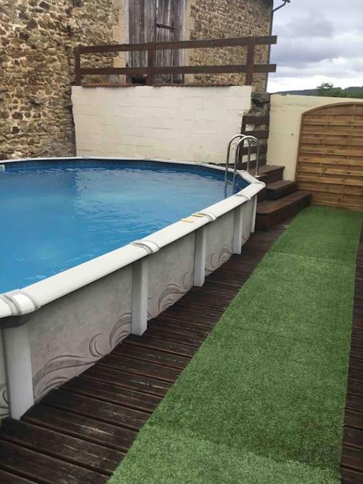 Lovely French Farmhouse With Private Swimming Pool Bourganeuf Dış mekan fotoğraf